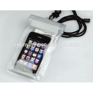 Mobile phone pvc waterproof bag & waterproof beach bag